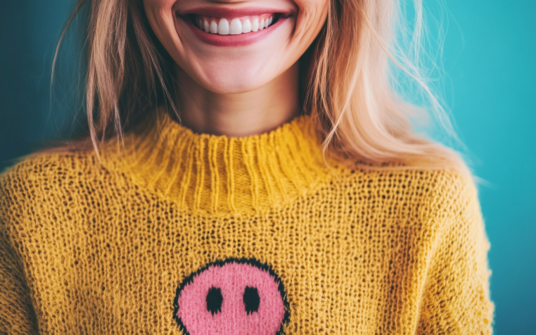 Die Macht des Lächelns: Wie Lächeln und Humor deine Stimmung heben können.